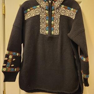 Obermeyer Black Fleece with Embroidery